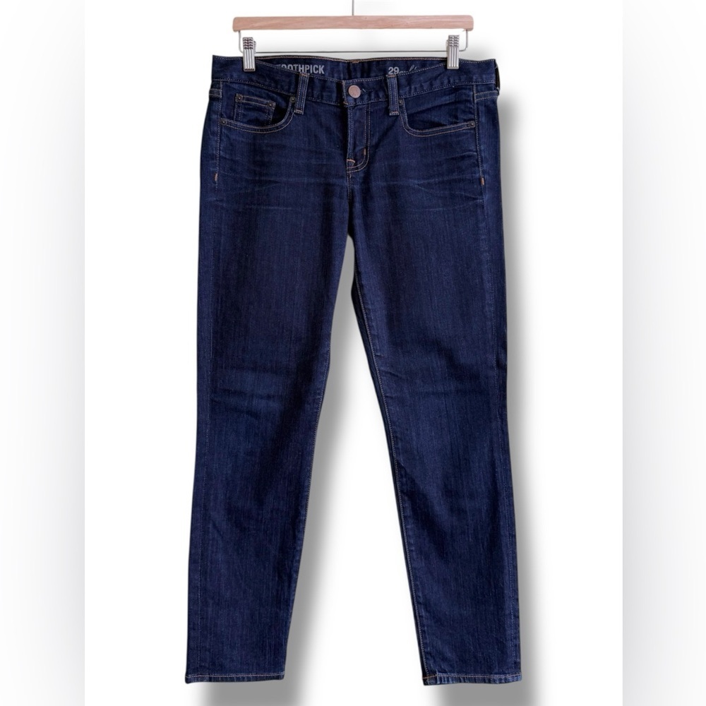 J. Crew Toothpick Ankle Jeans Dark Wash Size 29